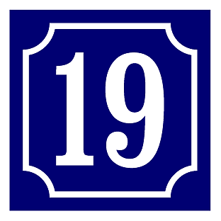 Talon numero Sininen, Clarendon / Ranskalainen