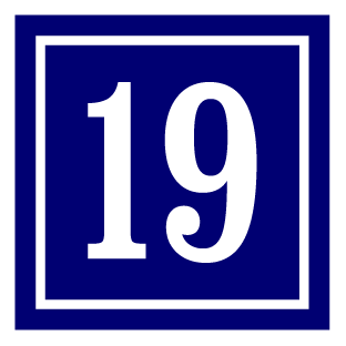 Talon numero Sininen, Clarendon / Suora