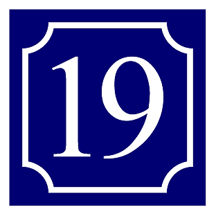 Talon numero Sininen, Times regular / Ranskalainen
