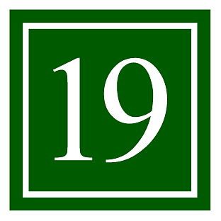 Talon numero Nostalgia vihreä, Times regular / Suora