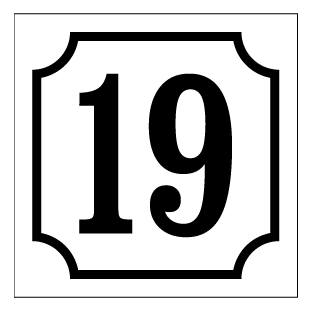 Talon numero Valkoinen, Clarendon / Ranskalainen