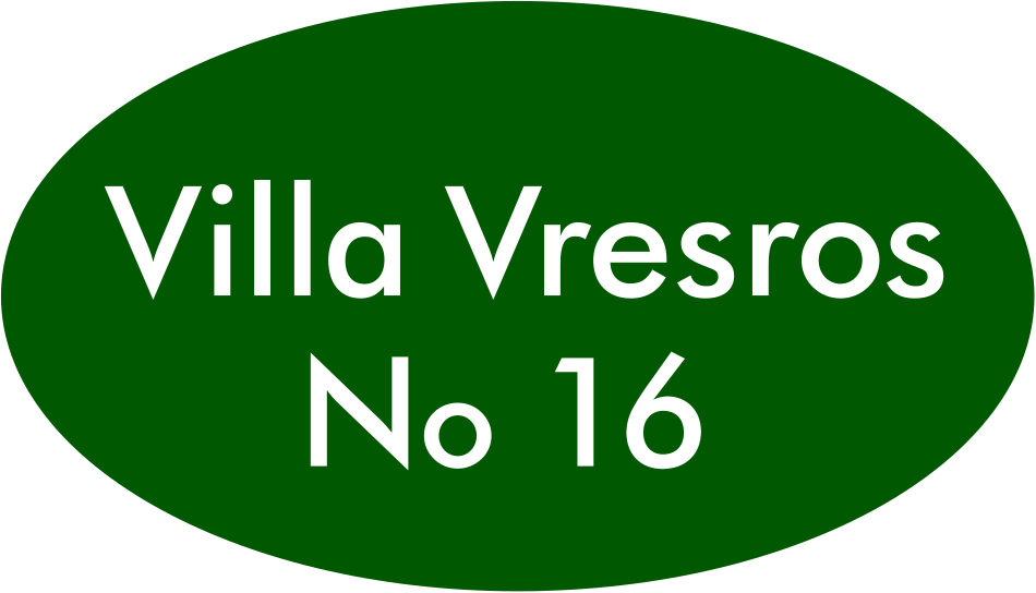 Oval navneskilt Nostalgi Grøn, Futura / Ingen - 3
