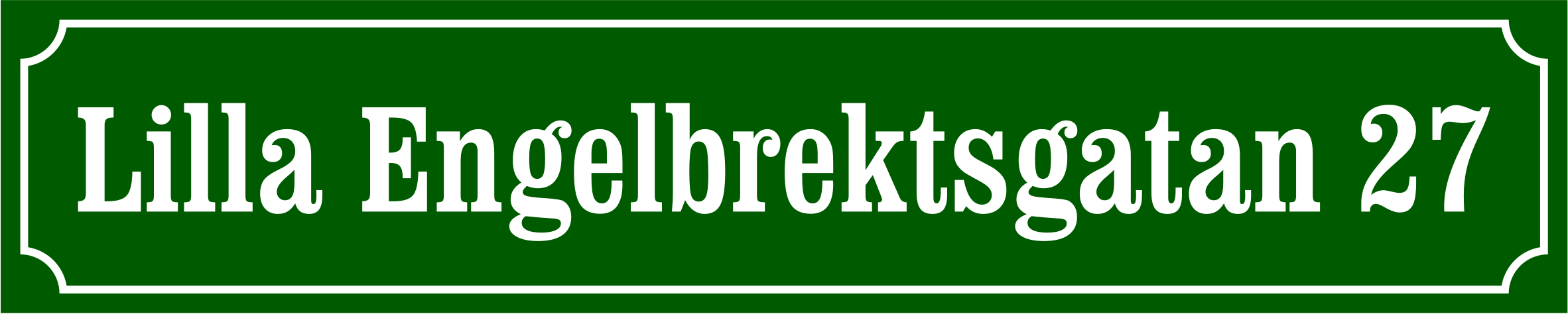 Straßenschild Nostalgia Grün, Clarendon / Französisch - 5