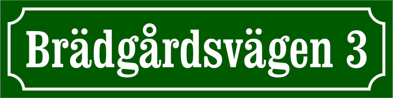 Straßenschild Nostalgia Grün, Clarendon / Französisch - 2