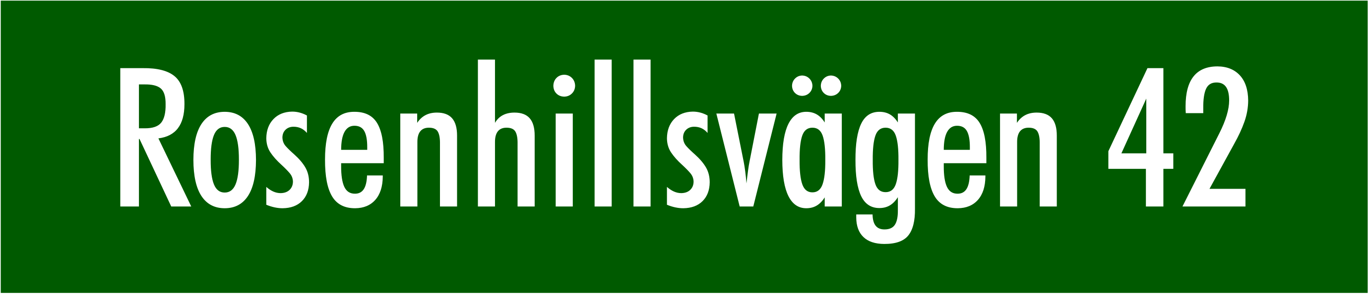 Kadunnimikyltti Nostalgia vihreä, Futura / Ei - 7