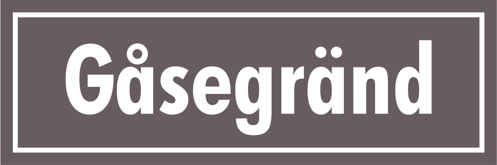 Kadunnimikyltti Keskiharmaa, Futura / Suora