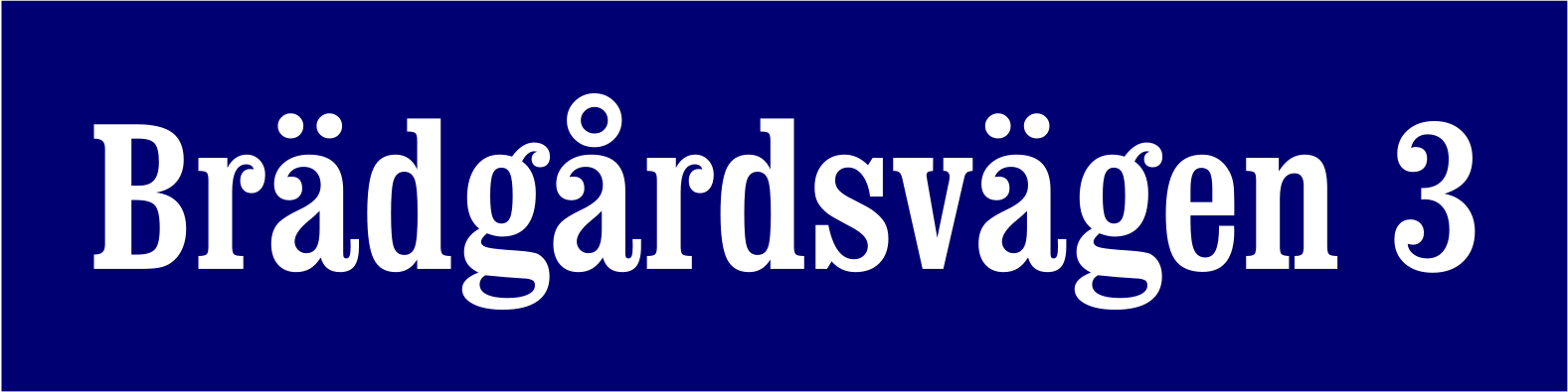 Straßenschild Blau, Clarendon / Kein - 2