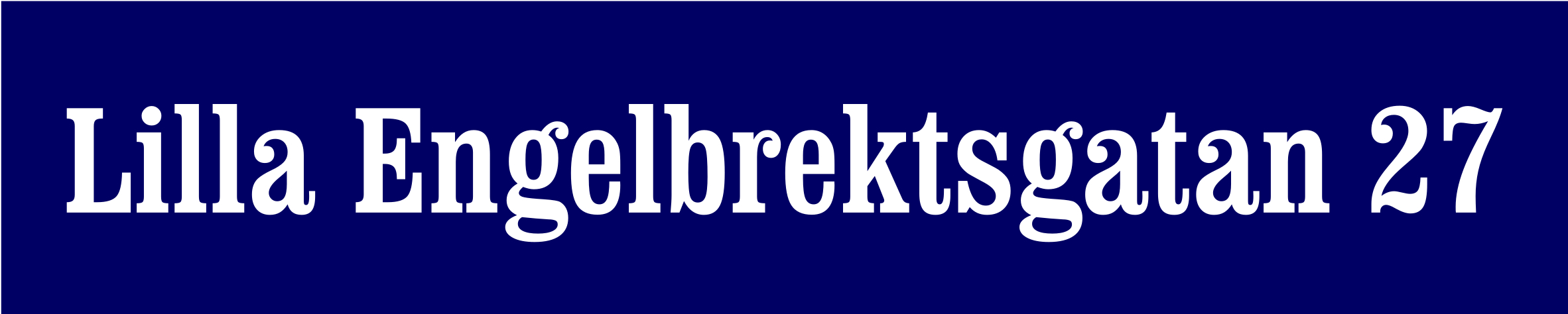 Straßenschild Blau, Clarendon / Kein - 5