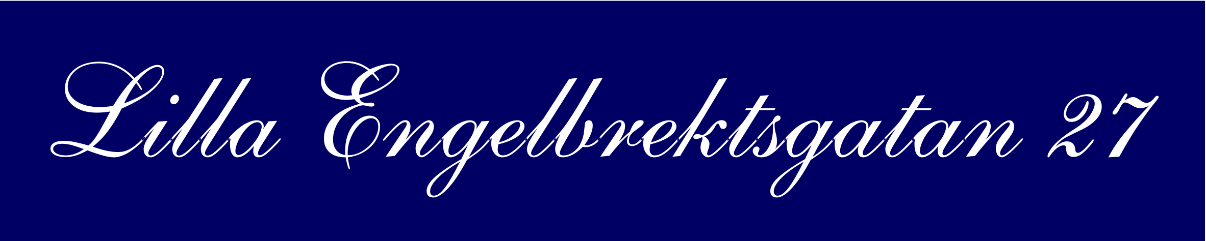 Gadenavneskilt Blå, Shelley / Ingen - 5