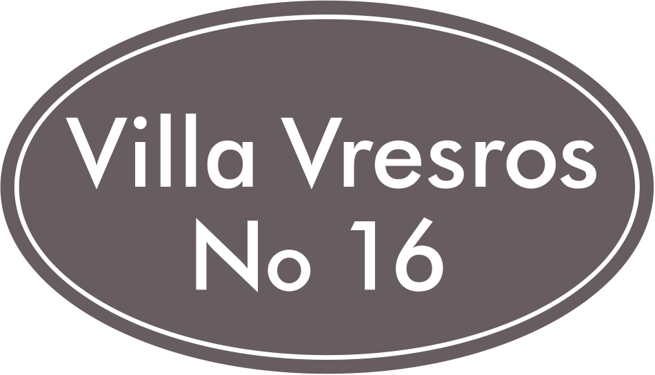 Oval namnskylt Mellangrå, Futura / Rak - 3
