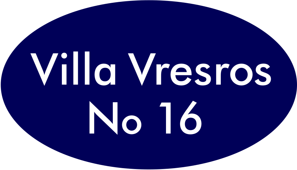 Oval navneskilt Blå, Futura / Ingen - 3