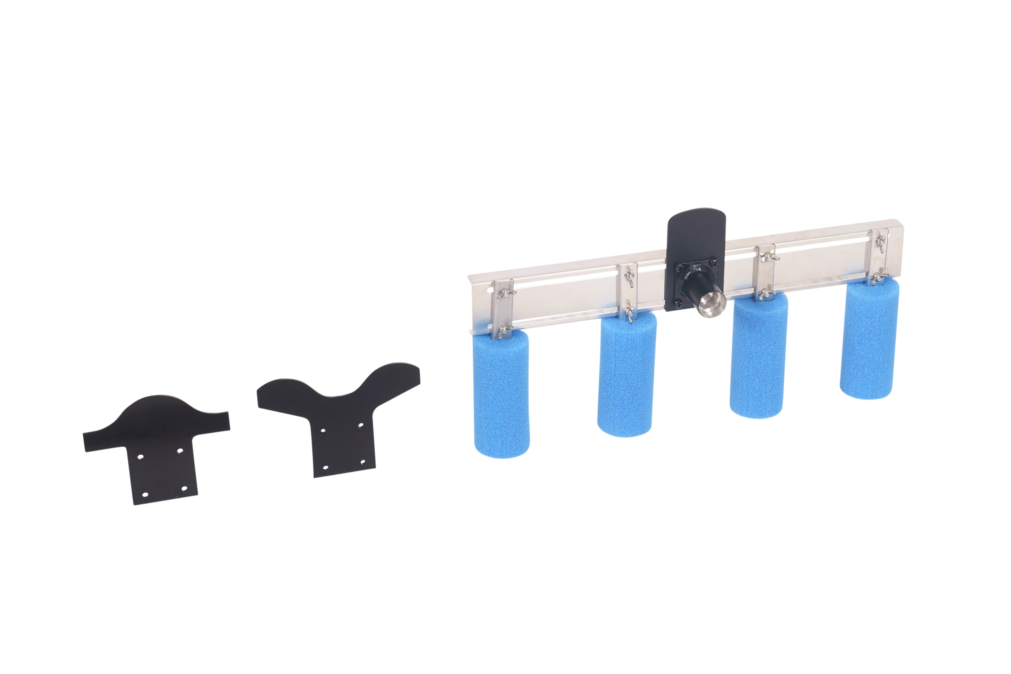 Roof brush TS3  WITHOUT handle / shaft. Cleans and sweeps down needles and bulky moss on roofs. - 2