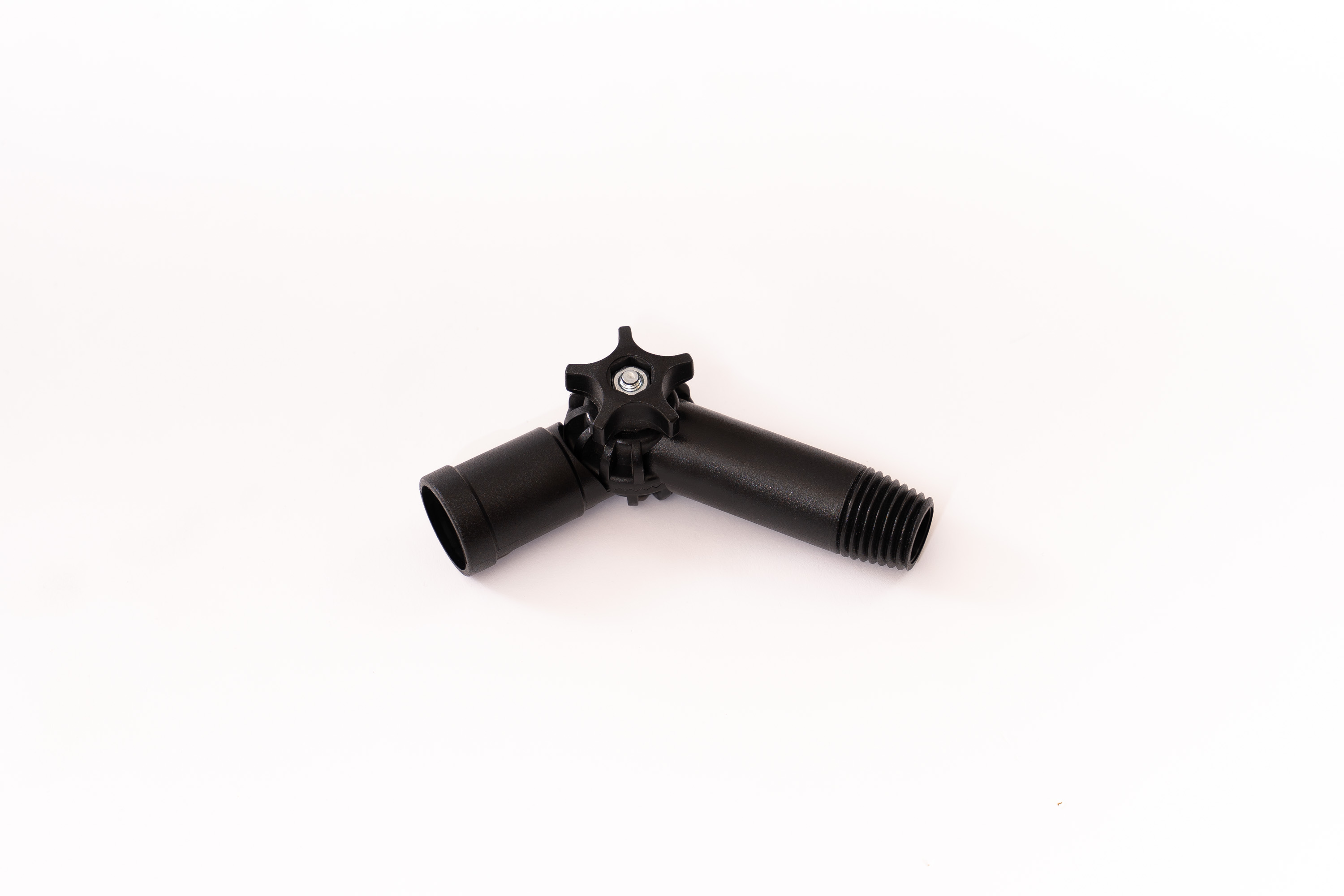 Vinkeladapter i nylon/plast