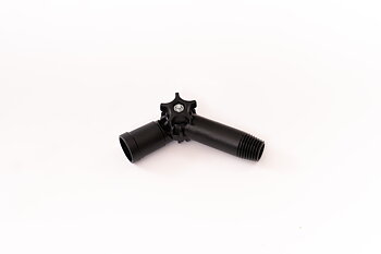 Vinkeladapter i nylon/plast
