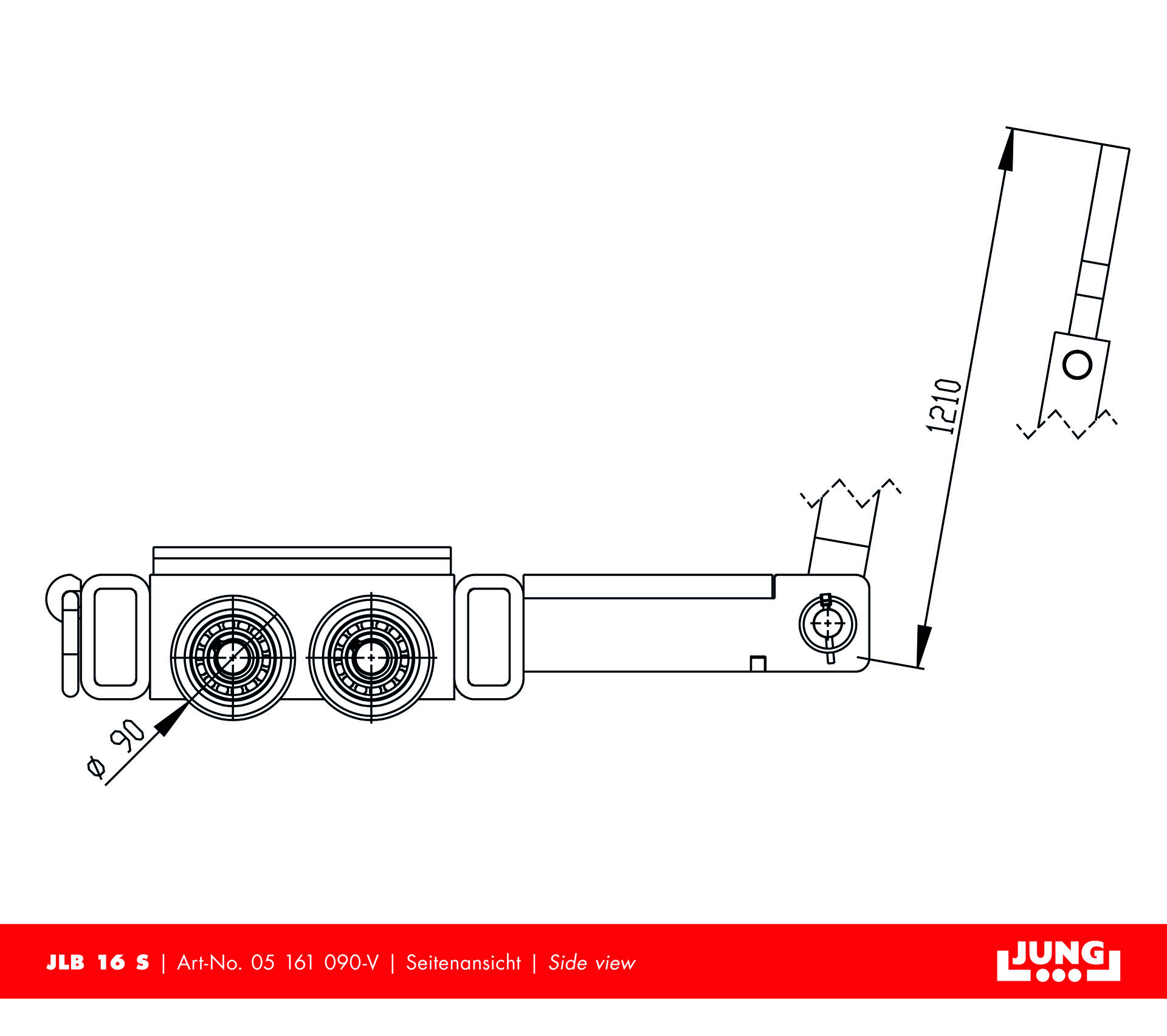 Maskinskridsko JLB 16 S - 3