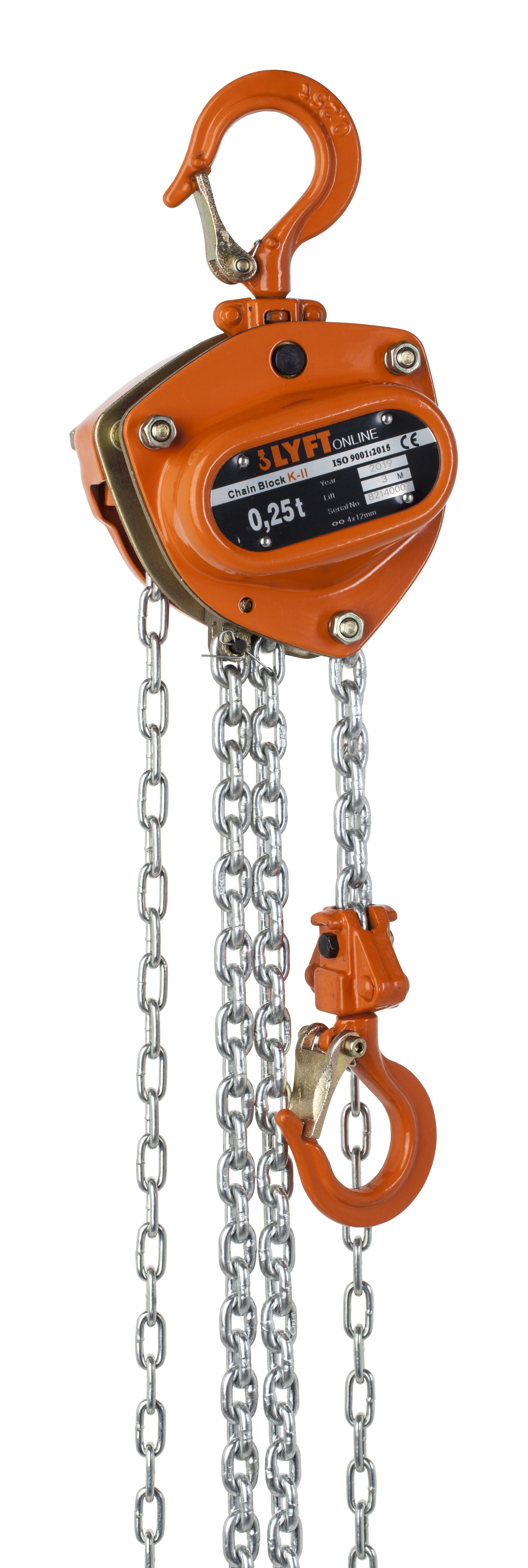 Snabblyftblock LYFTonline K-II PRO Mini Maxlast: 250 kg, lyfthöjd: 3 m - 2