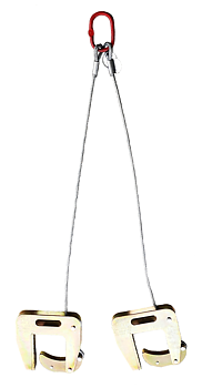 Brunnsringslyftare 2-partig längd: 1,8 meter, Gripvidd: 40-120 mm / Maxlast: 2000 kg