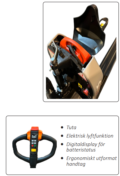 Elektrisk pallyftare Silverstone / Maxlast: 2000 kg - 3
