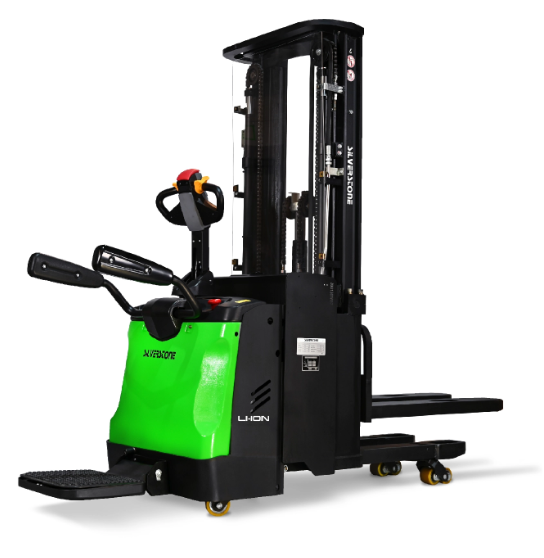 Elektrisk pallstaplare med åkplatta, servo, proportionalventil, initiallyft Silverstone / Maxlast: 1600 kg