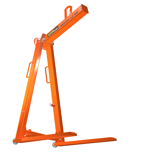 Pallgaffel ihopfällbar och självbalanserande, Maxlast: 2500 kg