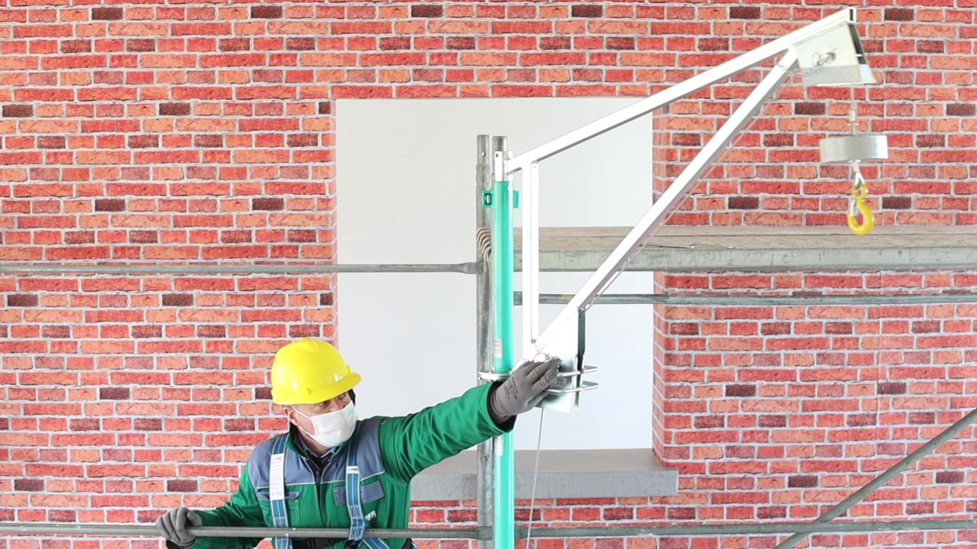 Ställningsvinsch IMER AP 150 / Maxlast: 150 kg (30 m/min) - 8