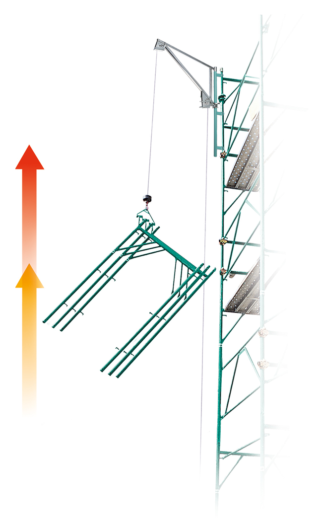 Ställningsvinsch IMER AP 150 / Maxlast: 150 kg (30 m/min) - 3
