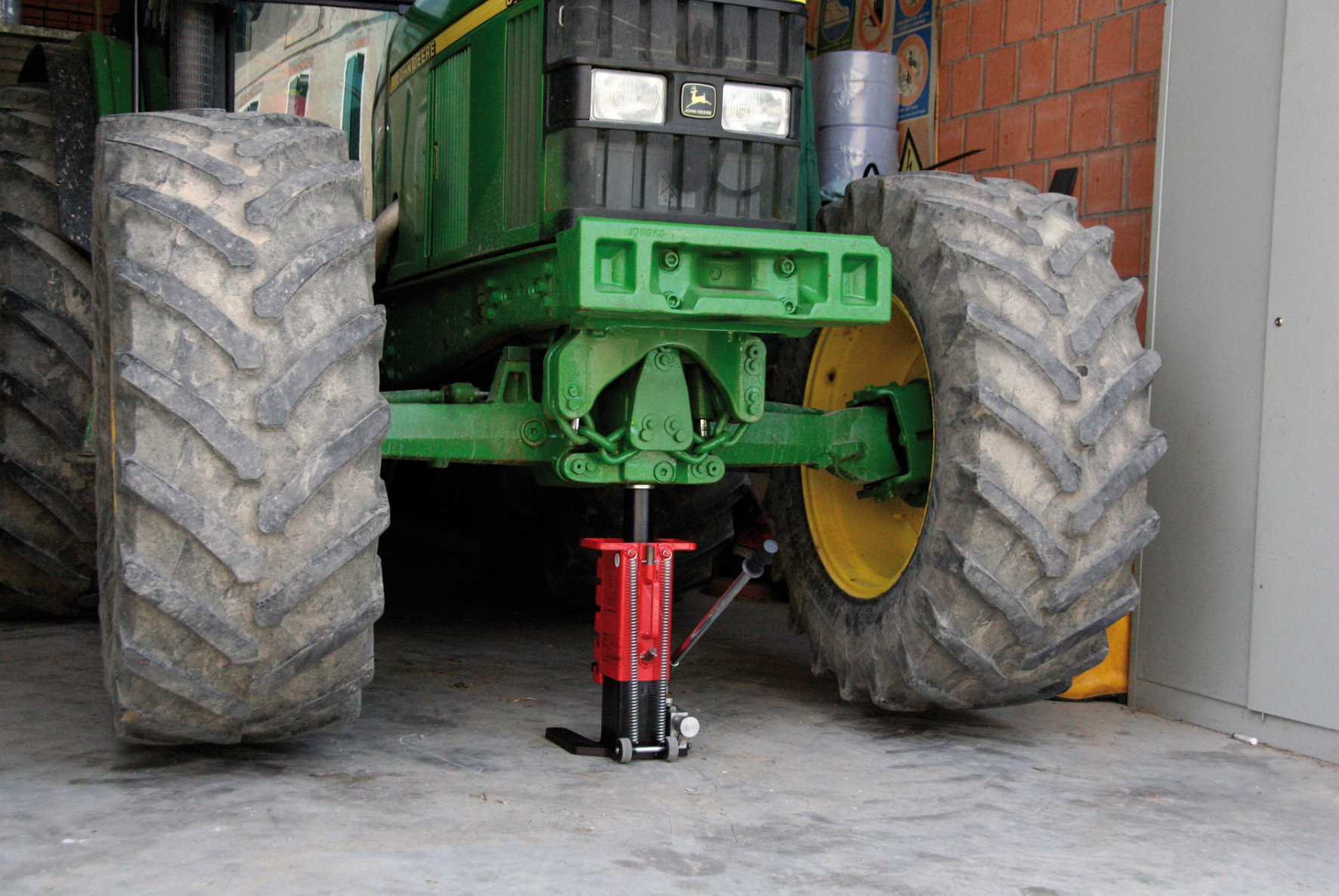 Hydraulisk domkraft YAK Canguro / Maxlast: 9/5 ton ( 5 ton på klacken & 9 ton på toppen) - 4