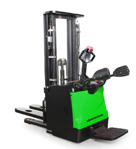 Elektrisk pallstaplare med åkplatta, servo, proportionalventil, Silverstone / Maxlast: 1600 kg
