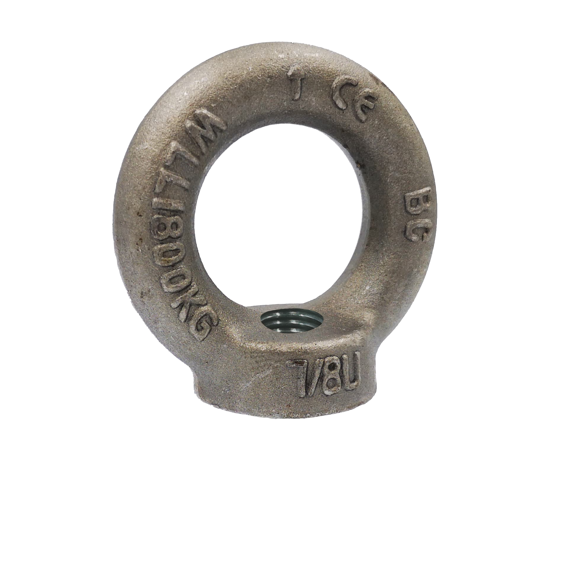 Lyftöglemutter UNC 1"" obehandlad WLL 1800 kg