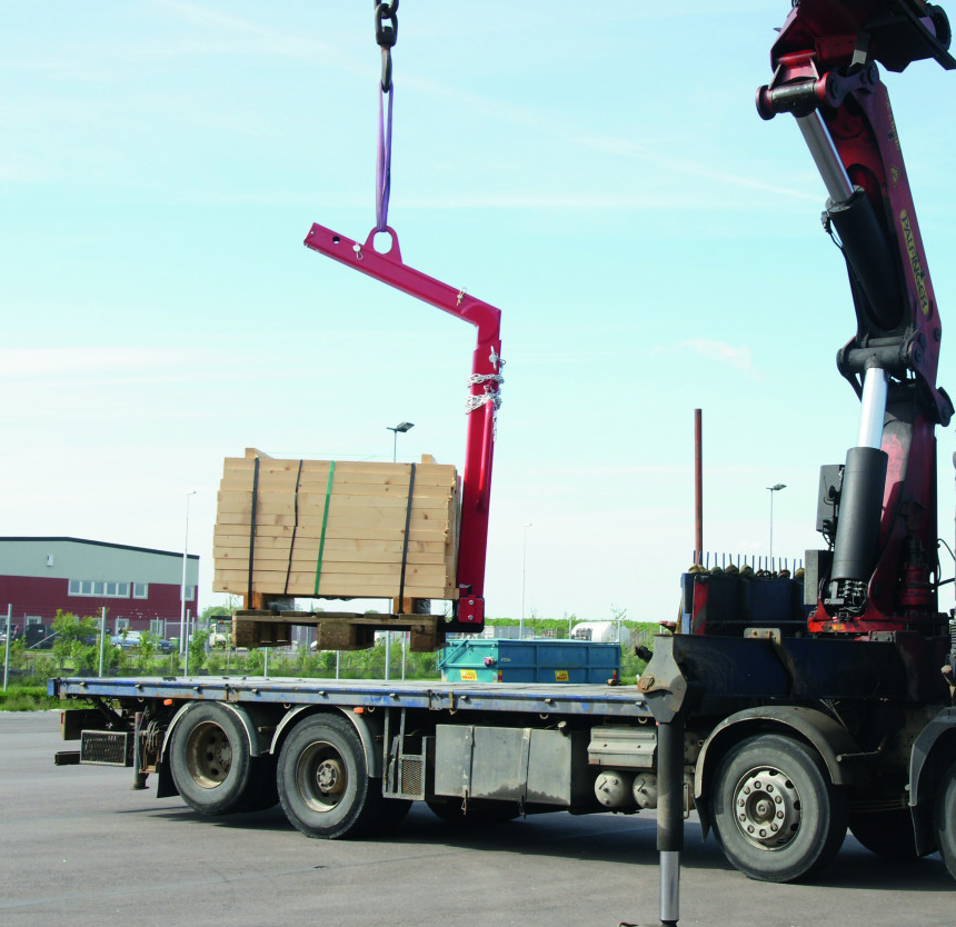 Pallgaffel självbalanserande, Maxlast: 1500 kg - 3
