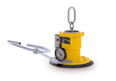 Vakuumklocka U02-E med 1x350 mm sugkopp / Maxlast: 270 kg