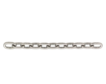 Kätting Rostfri Kortlänkad 4 mm / Din 766 AISI 316