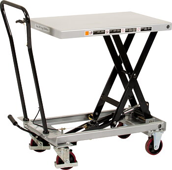 Mobilt lyftbord med fotpump Silverstone / Maxlast: 250 kg