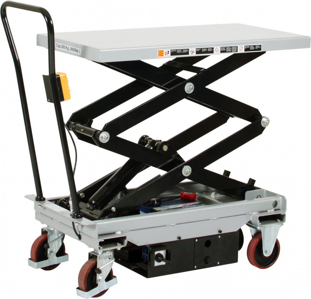 Elektriskt mobilt lyftbord dubbelsax Silverstone
