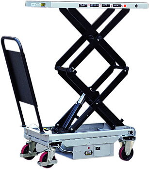 Elektriskt mobilt lyftbord dubbelsax Silverstone / Maxlast: 800 kg