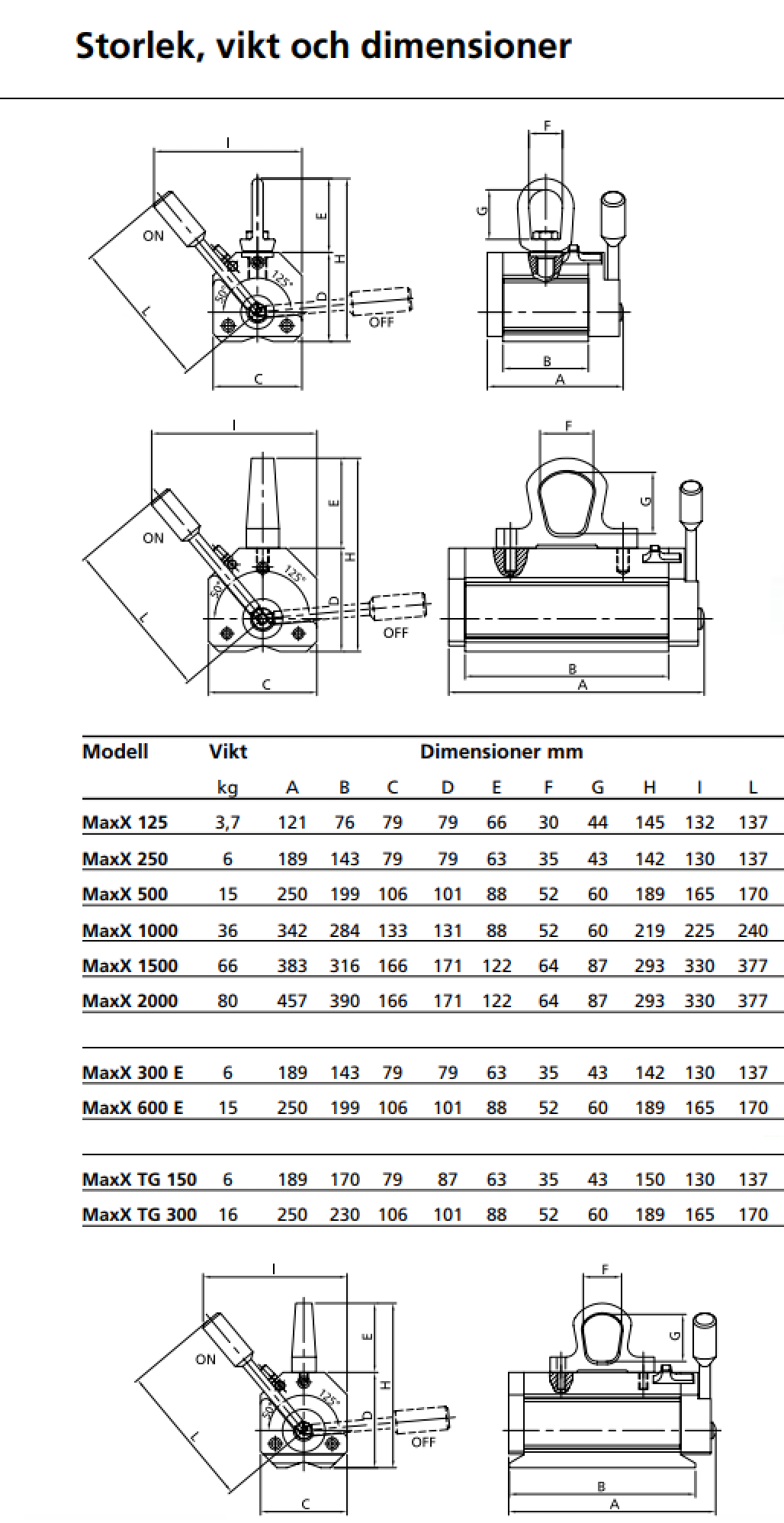 Lyftmagnet Tecnomagnete MaxX 250 / Maxlast: 250 kg - 9