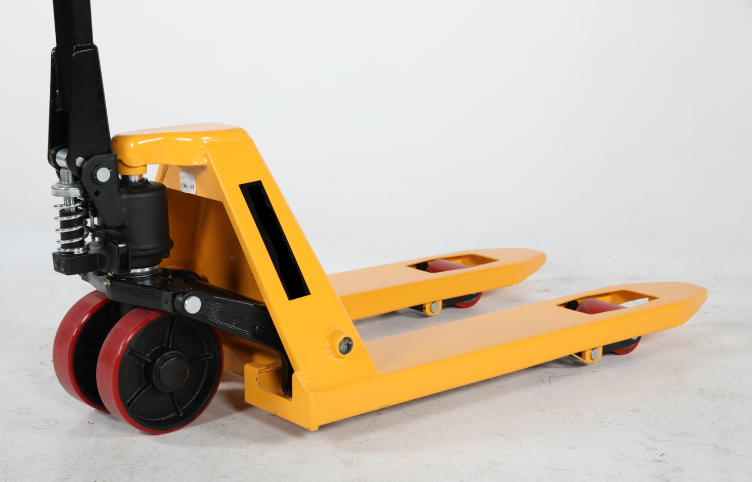 Pallyftare  Maxlast: 2500 kg / Gaffellängd: 800 mm, enkel PU-hjul - 3
