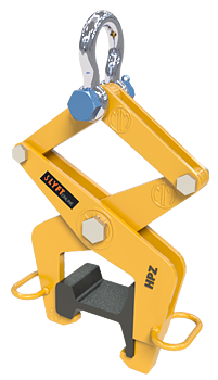 Rälssax HPZ för liggande räls / Maxlast: 2000 kg
