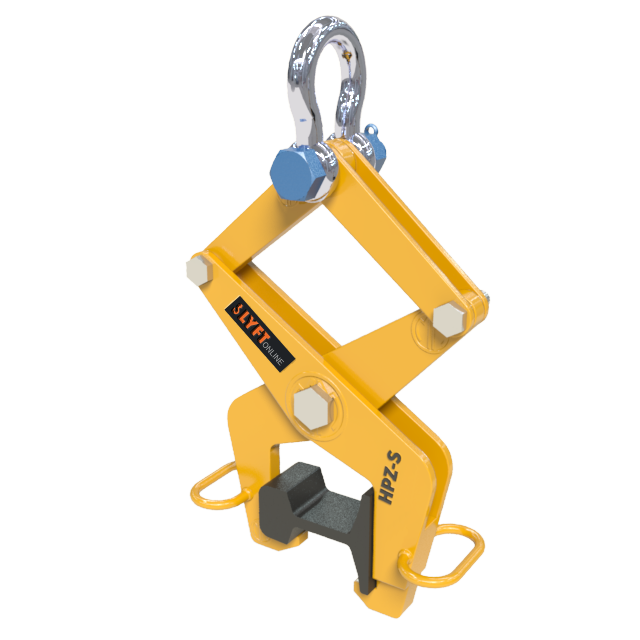 Rälssax HPZ-S för liggande räls / Maxlast: 2000 kg