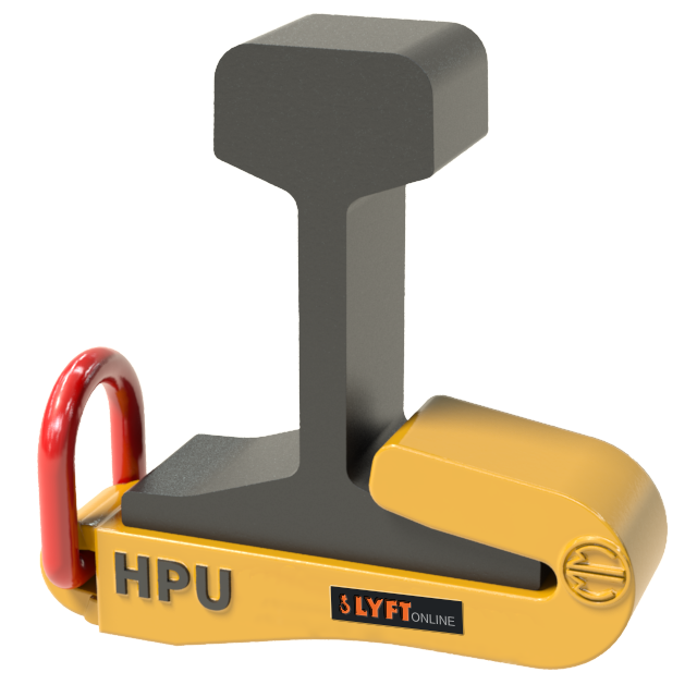 Rälsvändare för räls HPU / Maxlast: 2000 kg