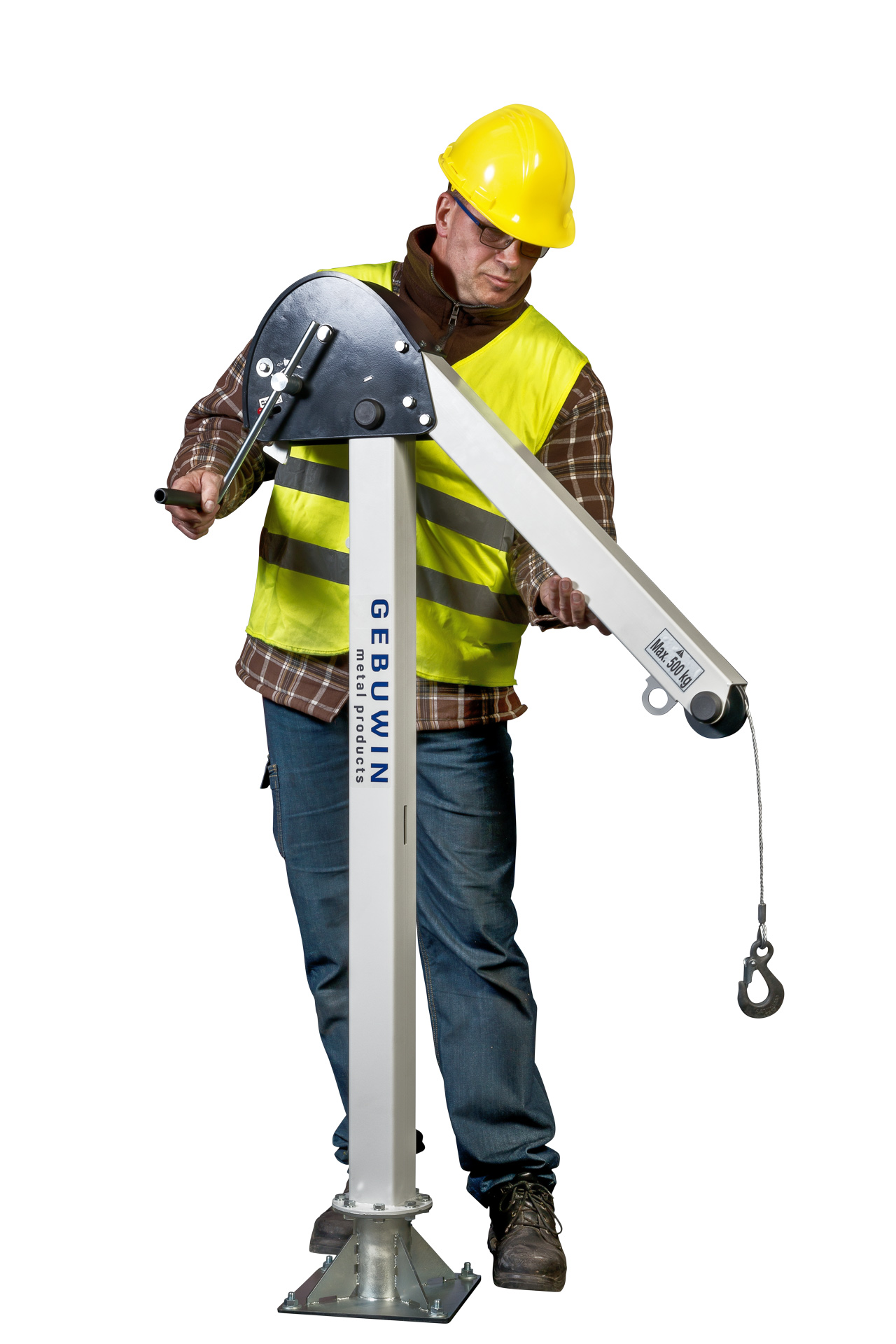Davit kran SD125, längd: 951 mm / Maxlast: 125 kg - 5
