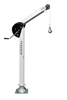 Davit kran SD125, längd: 951 mm / Maxlast: 125 kg