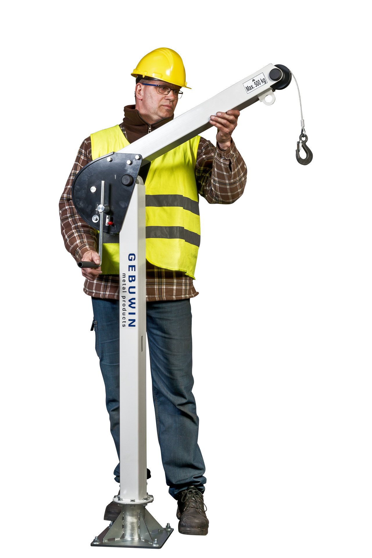 Davit kran SD125, längd: 951 mm / Maxlast: 125 kg - 4