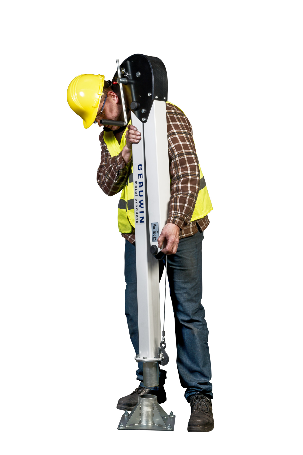 Davit kran SD250, längd: 774 mm / Maxlast: 250 kg - 6