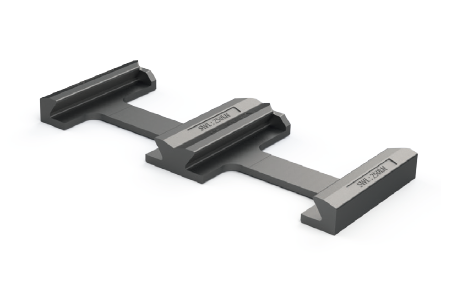 Bottenplatta dubbel till 55° twistlock / Bredd: 473 mm