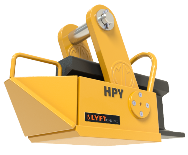 Draghylsa för räls HPY / Maxlast: 22.000 kg