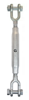 Vantskruv Gaffel-Gaffel M20 / Maxlast: 1,5 Ton