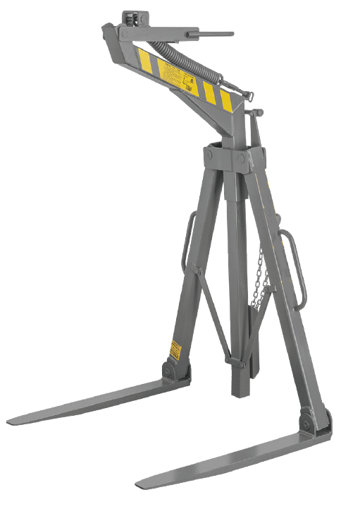 Pallgaffel ihopfällbar och självbalanserande, Maxlast: 2000 kg