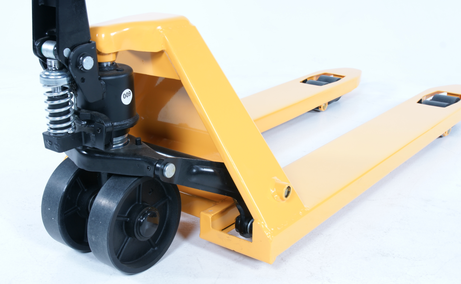 Pallyftare  Maxlast: 2000 kg / Gaffellängd: 2500 mm, dubbel PU-hjul - 3