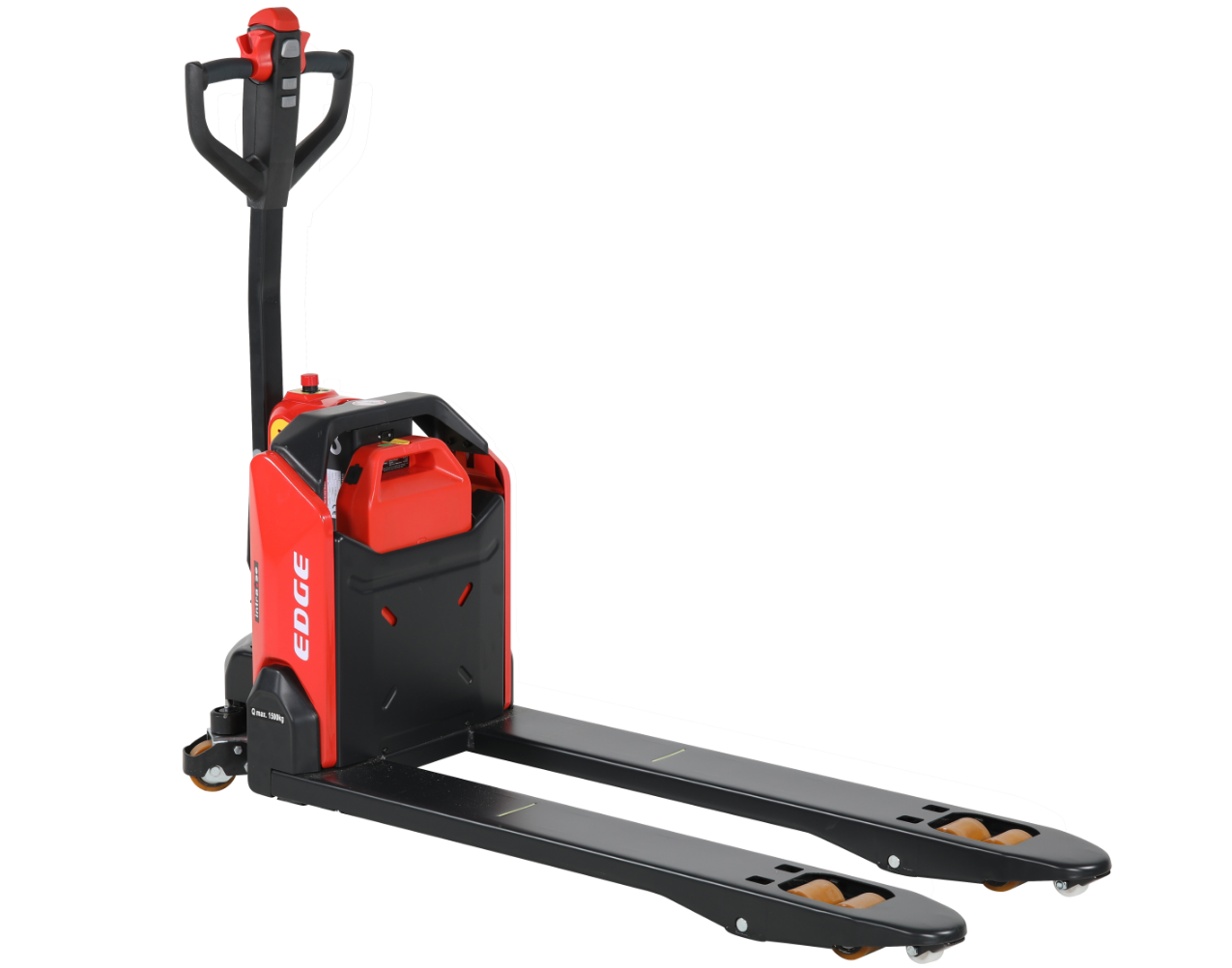 Elektrisk "Lithium" pallyftare, Maxlast: 1500 kg / 1150 mm,  PU-drivhjul